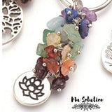 Porte clés 7 chakras - Ma Solution Bijoux