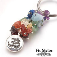 Porte clés 7 chakras - Ma Solution Bijoux